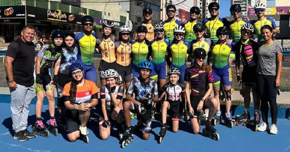 Club group of skaters in Brazil
